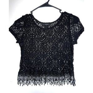 SEE YOU MONDAY BOHO CROP TOP XS